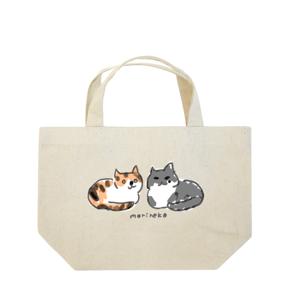 保護ねこカフェ もりねこのふたばちゃん&べべちゃん Lunch Tote Bag