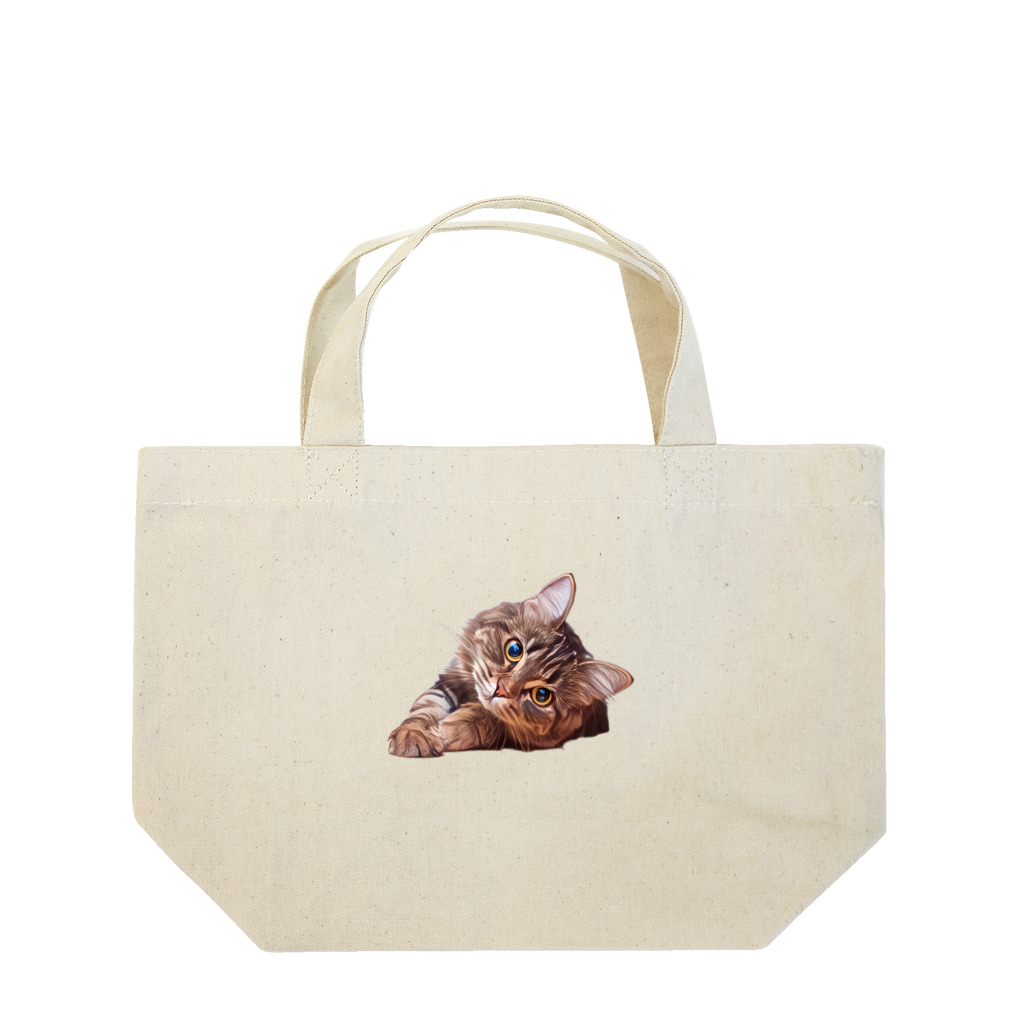 bitpiyoのねこちゃん Lunch Tote Bag