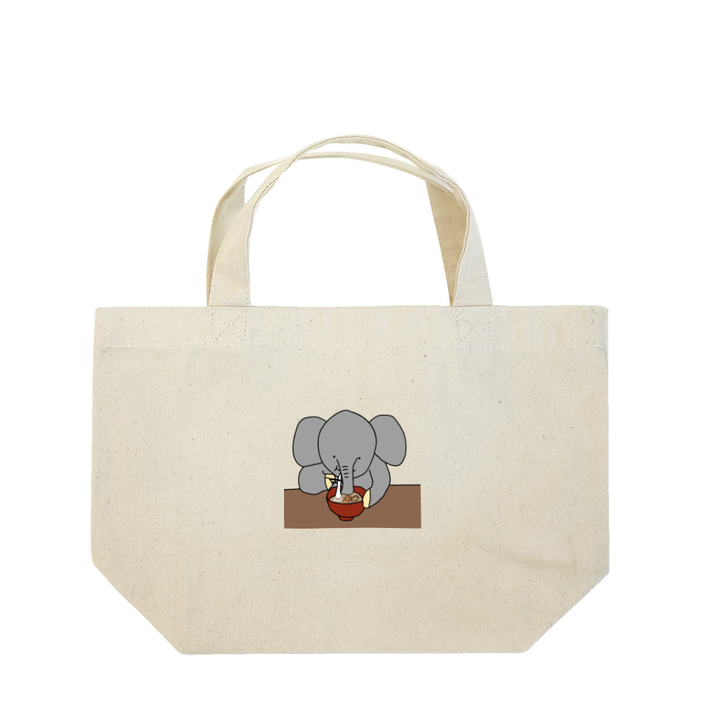 ＋Whimsyのお雑煮だぞう Lunch Tote Bag