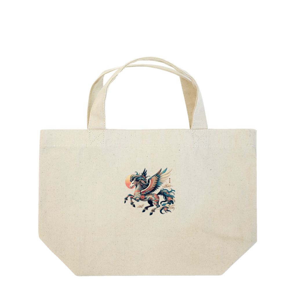 FUMYの雅彩ペガサス - Gasa Pegasus Lunch Tote Bag