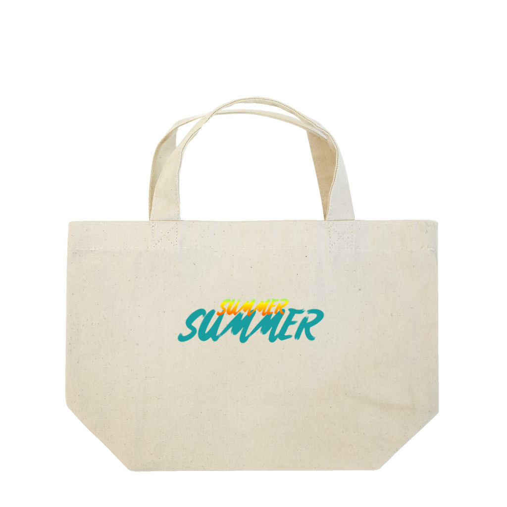 ミヤさんの夏 Lunch Tote Bag