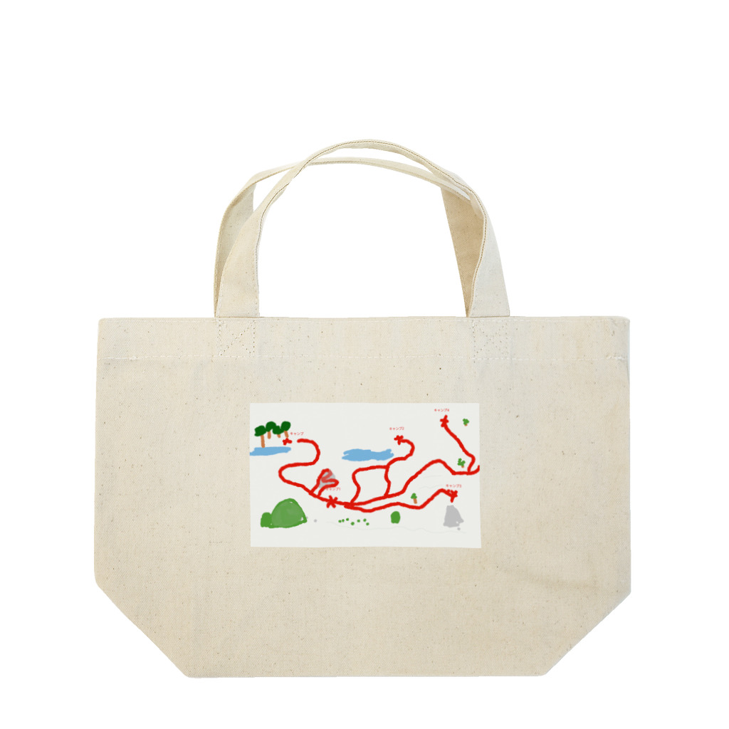 banchaのキャンプサイト Lunch Tote Bag