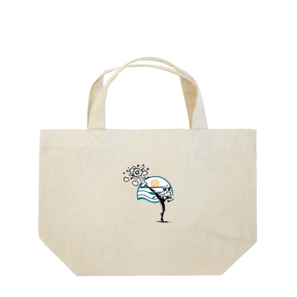 Namataのkick something up Lunch Tote Bag