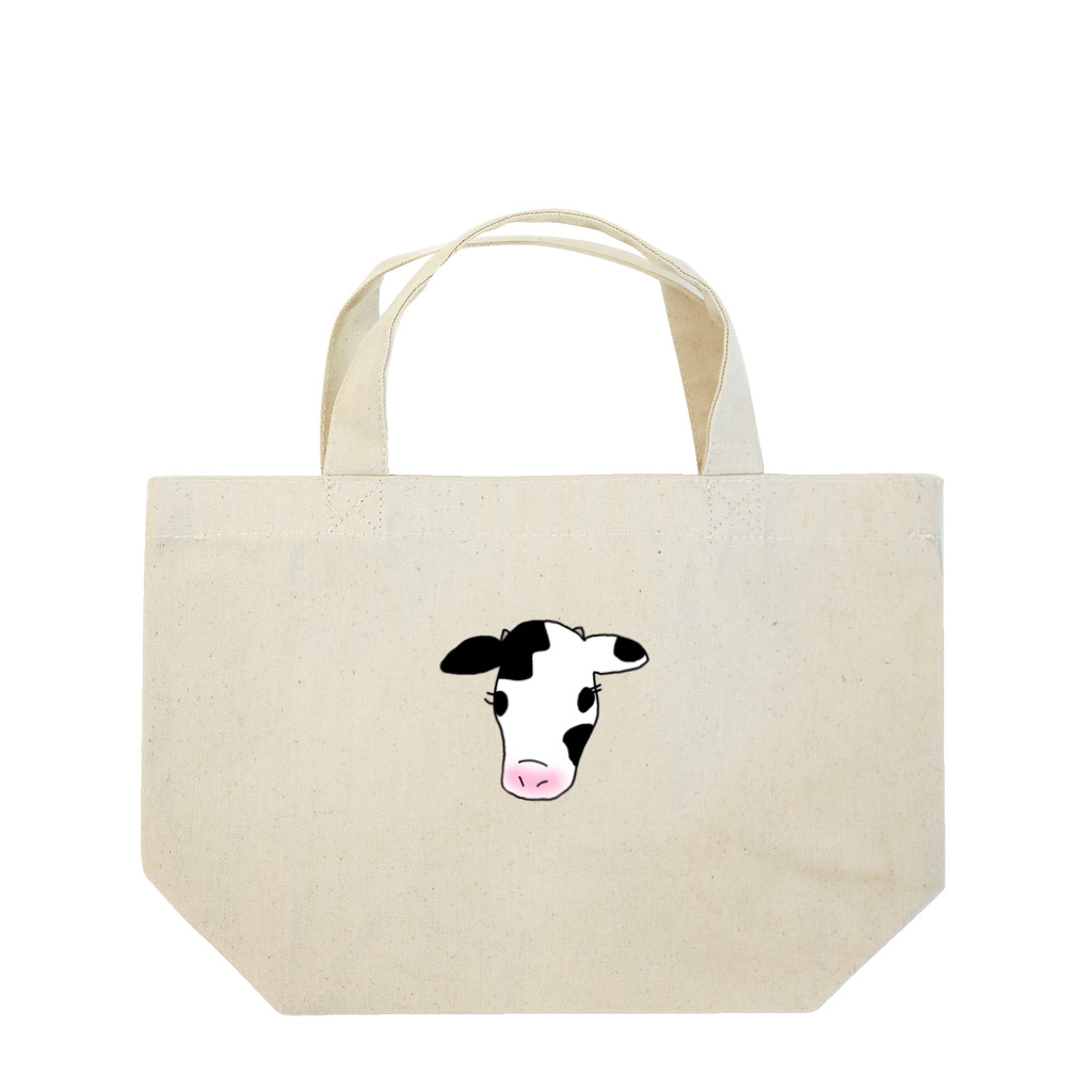 shopえむ。の子牛ちゃん（ツノあり） Lunch Tote Bag