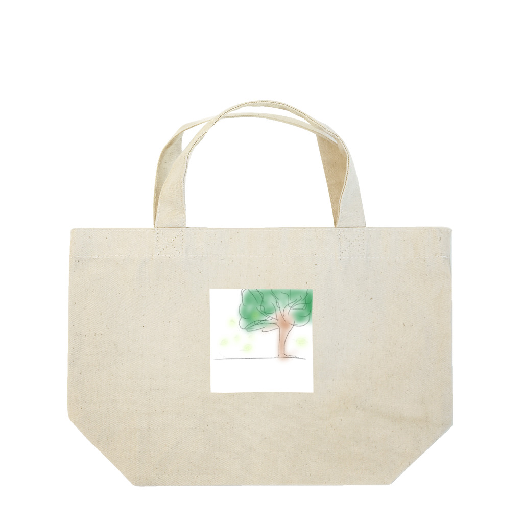 ぱいなっぷる王国の自然の木 Lunch Tote Bag