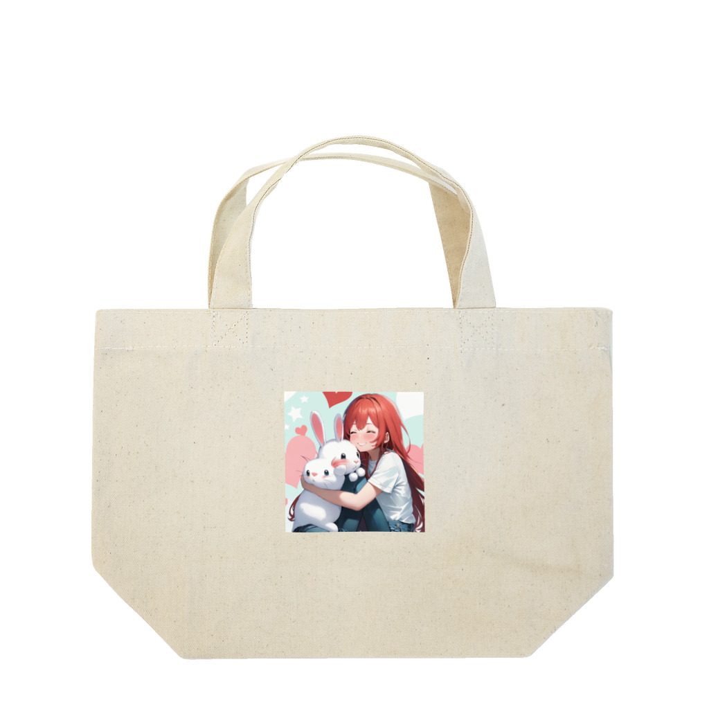 フウマショプのトリンとうさタン Lunch Tote Bag