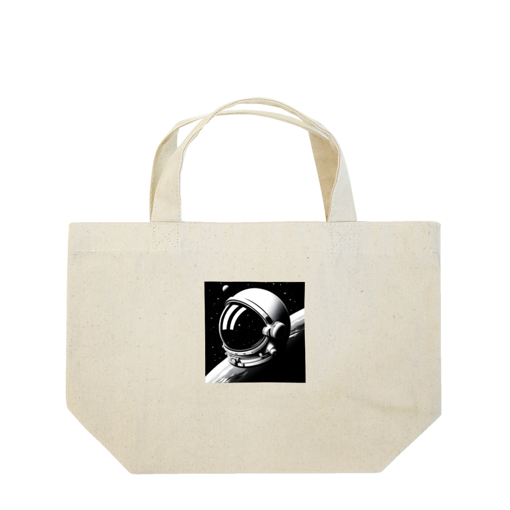 seiya_CosmicPioneerの宇宙飛行士の眼差し Lunch Tote Bag