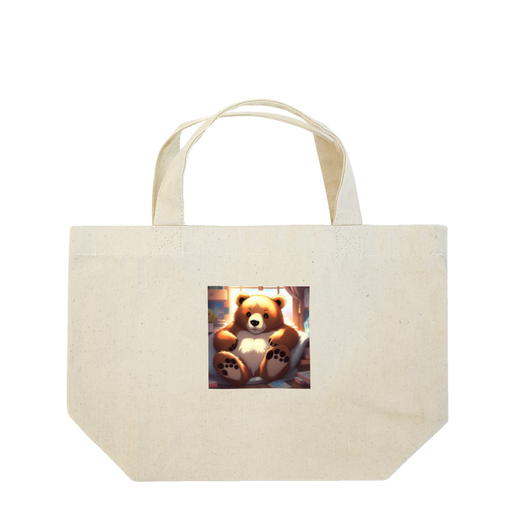 KSK SHOPのくまさん Lunch Tote Bag