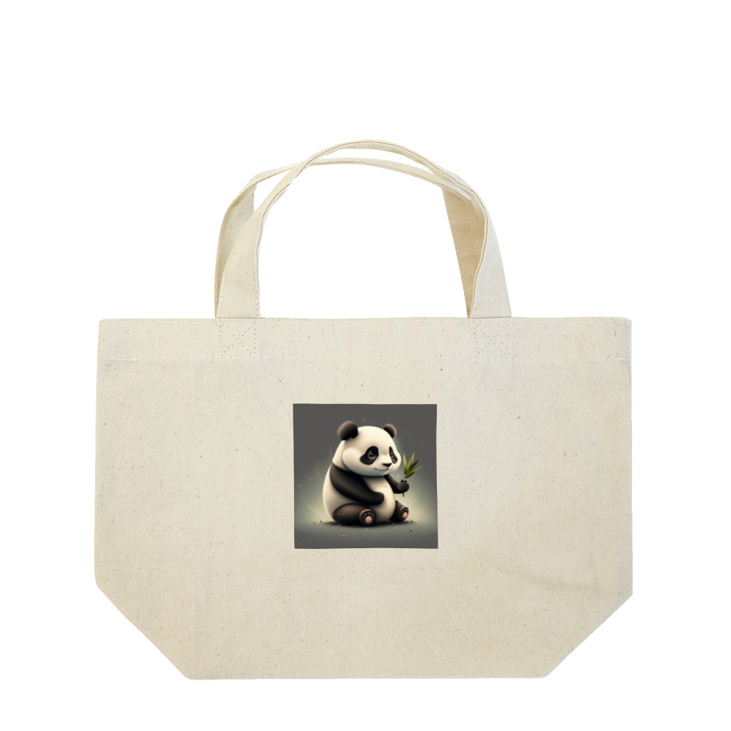 FluffyPanda_AIのPizzazzPanda Lunch Tote Bag