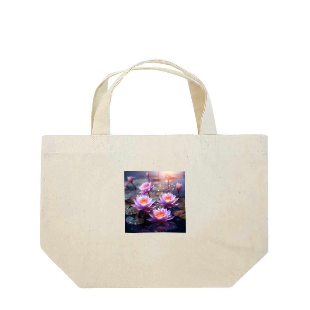 AQUAMETAVERSEの睡蓮　なでしこ1478 Lunch Tote Bag