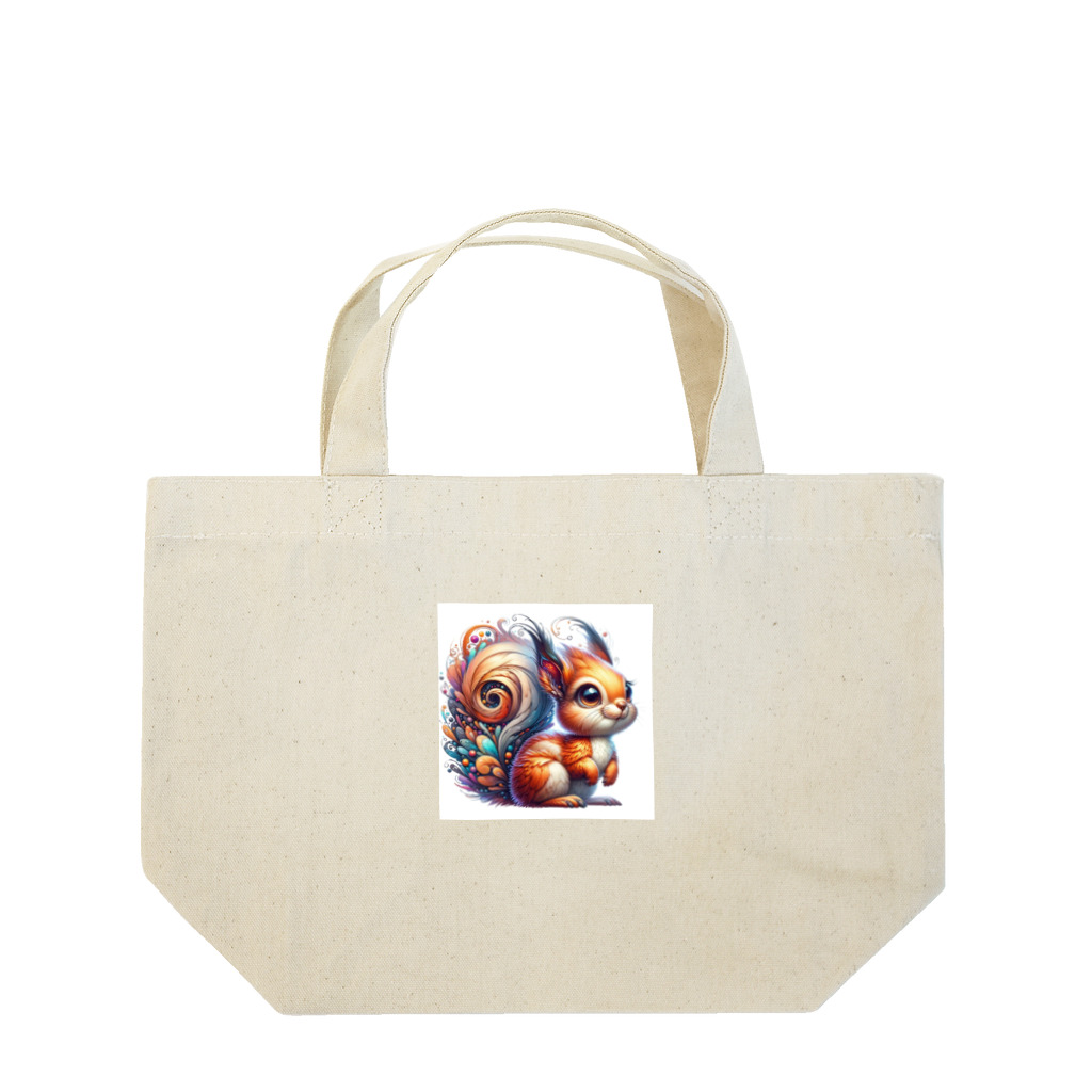 Mofflesのリスス Lunch Tote Bag