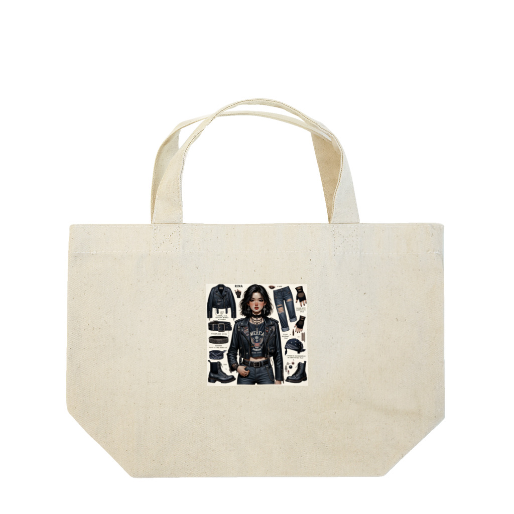 ヨーカズのロック女子リナ Lunch Tote Bag