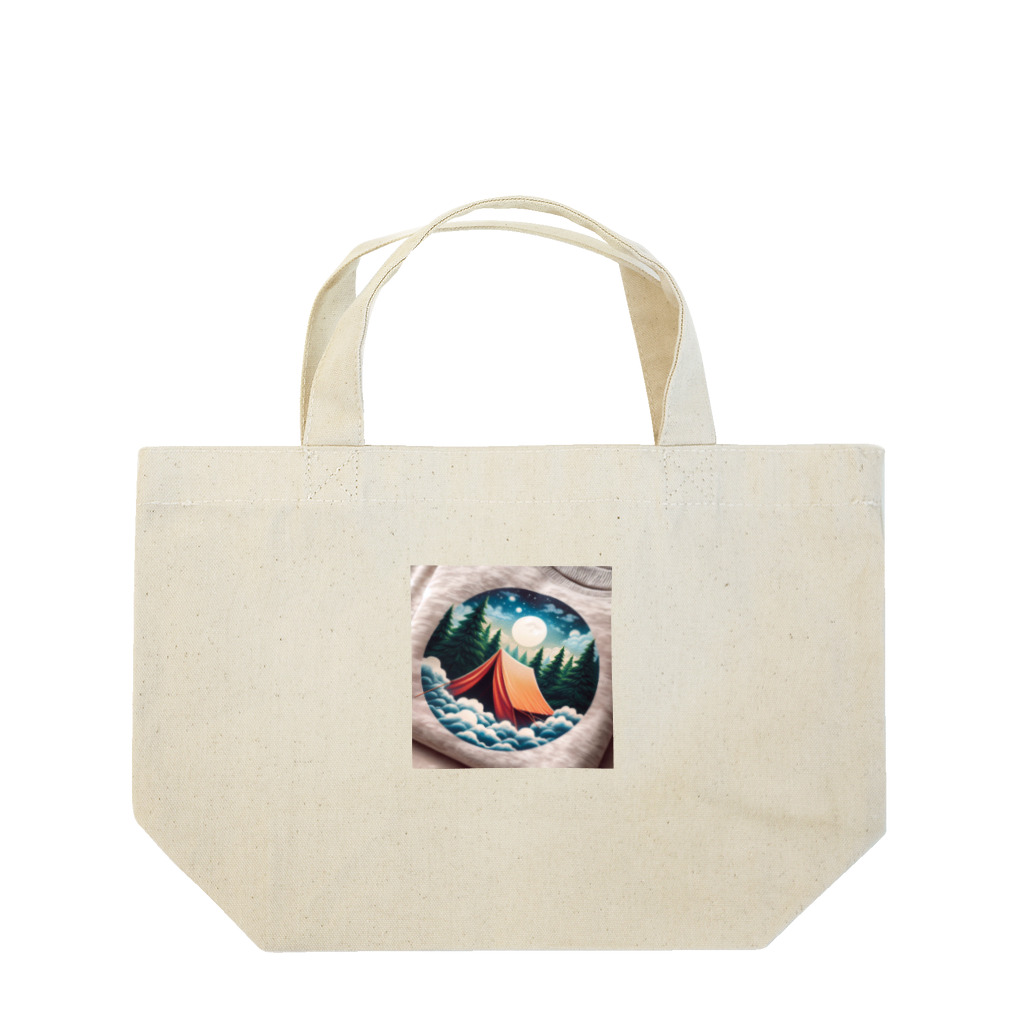 Taiyooooのテントくん Lunch Tote Bag