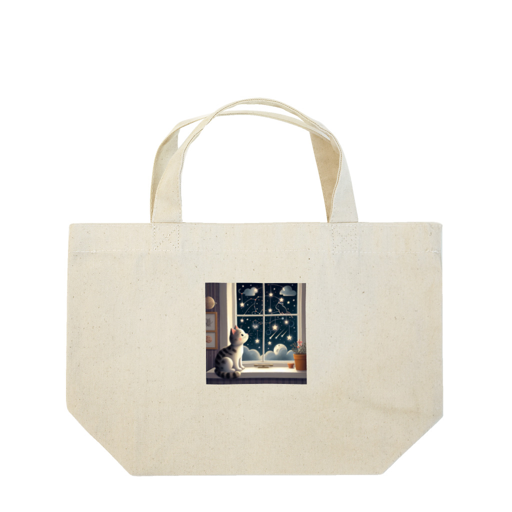 エマ"shopの猫ニャン Lunch Tote Bag