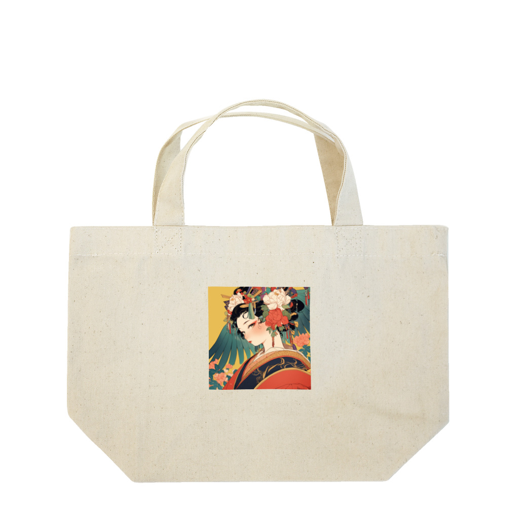 AQUAMETAVERSEの華やかな宮廷の姫 Marsa 106 Lunch Tote Bag