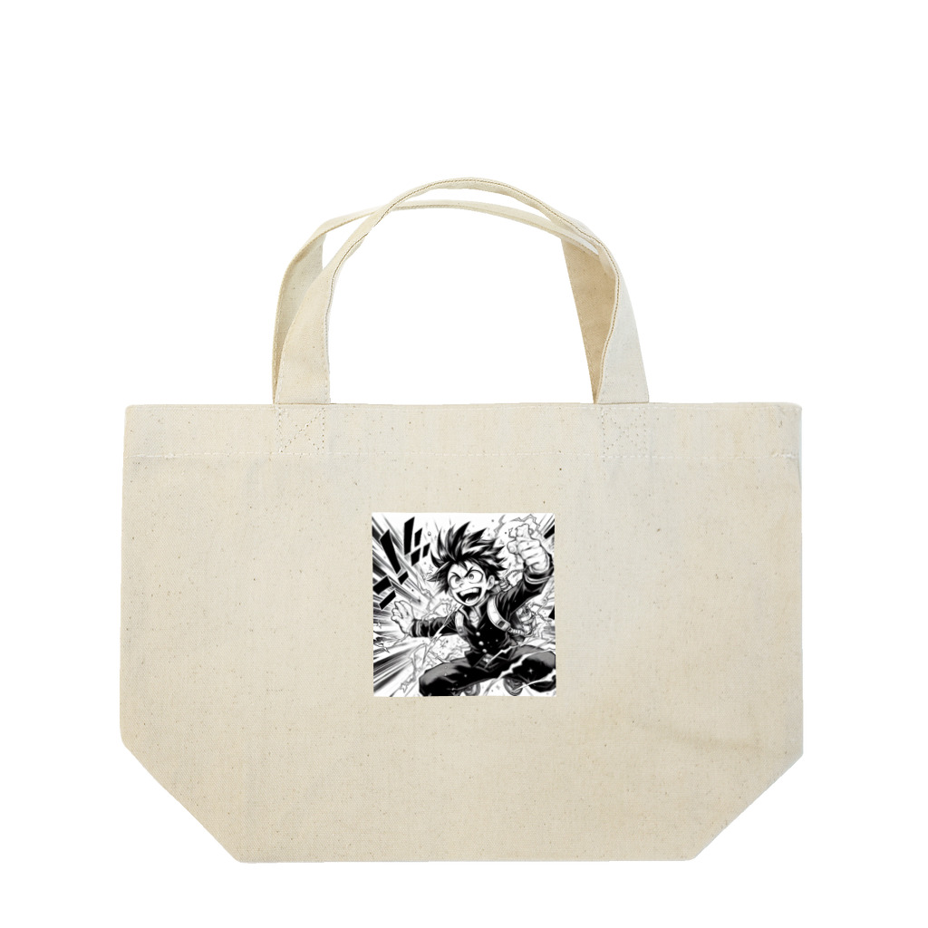 アミュペンの活気溢れる男の子 Lunch Tote Bag