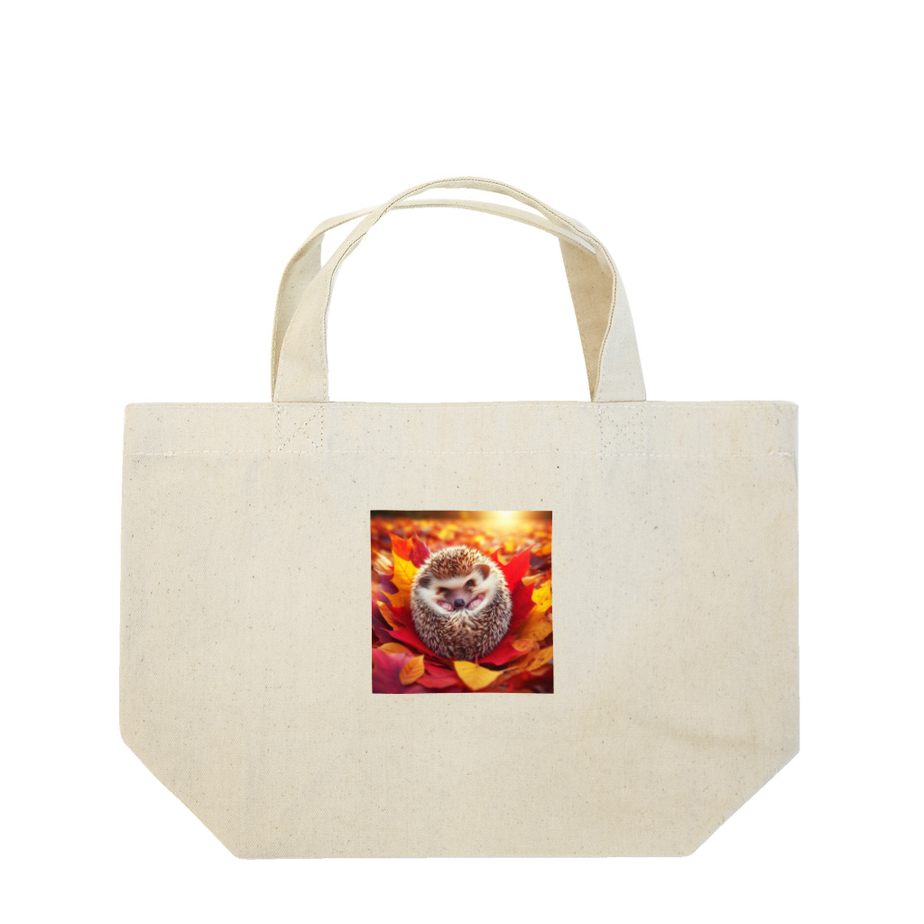 animalsのハリネズミシリーズ Lunch Tote Bag