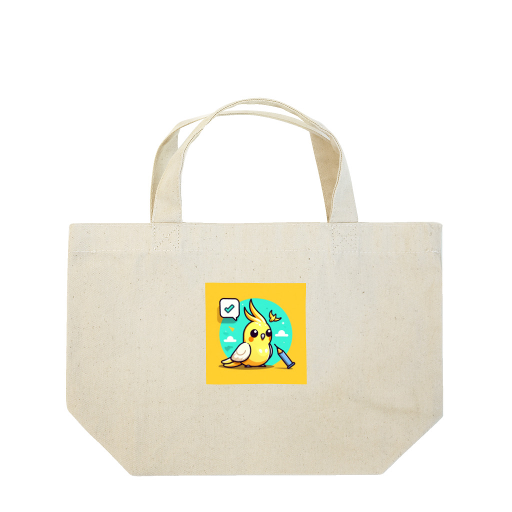 32 310のオカメインコ Lunch Tote Bag