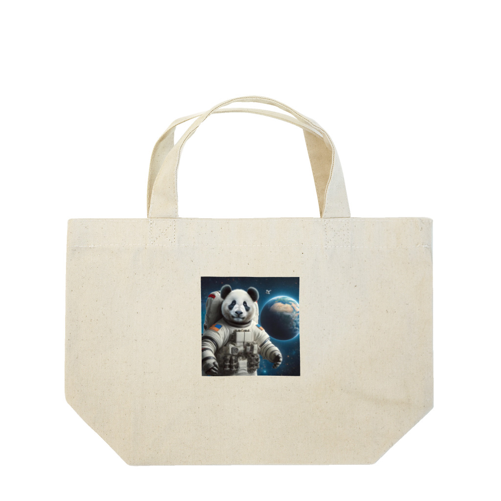 ことまるの宇宙飛行士パンダ Lunch Tote Bag