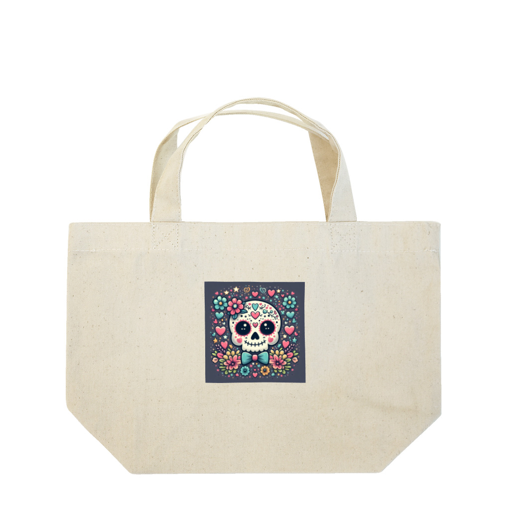 cocoraion1524のスカル Lunch Tote Bag