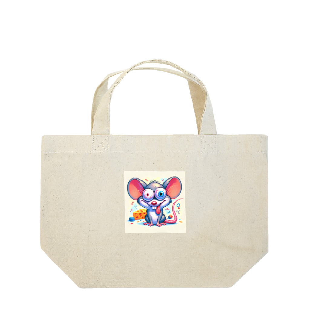 funny-itemsのパニックマウス Lunch Tote Bag