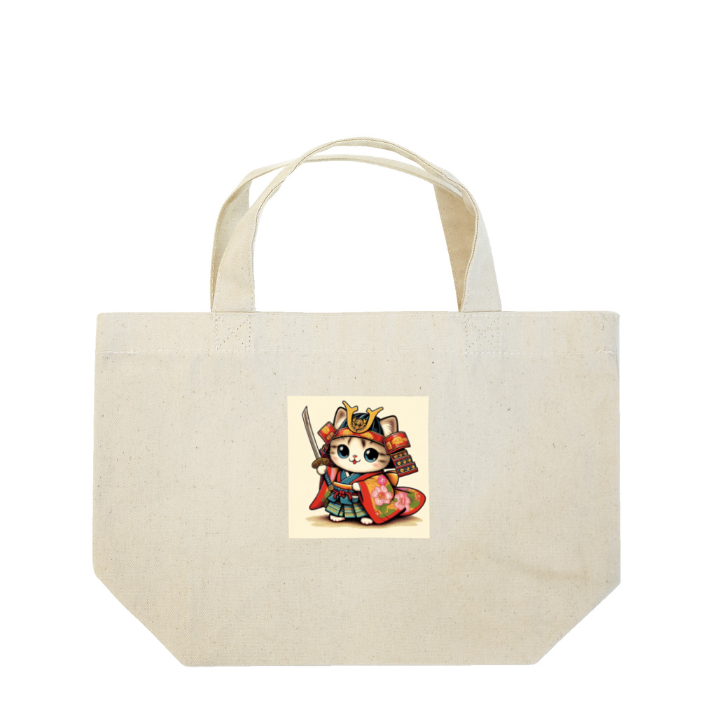 SAMURAIのネコSAMURAI Lunch Tote Bag