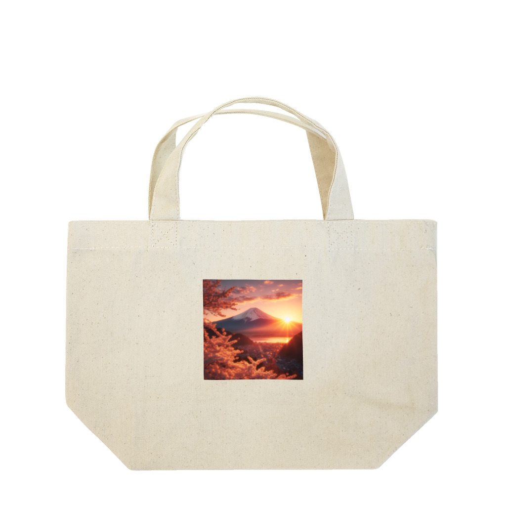 ホリデーshopのフジ Lunch Tote Bag