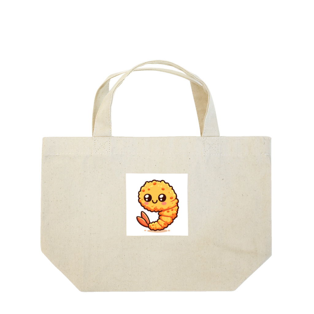 moka_mattarliのエビふりゃ〜くん Lunch Tote Bag