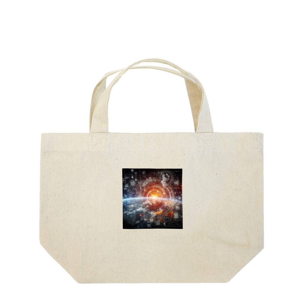 蕪式会社NEETの幾何学 Lunch Tote Bag