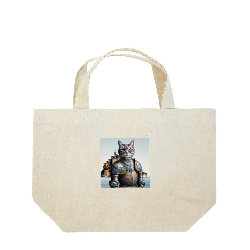 JJSystemsのワールドキャット　モンサンミッシェル　ish Lunch Tote Bag