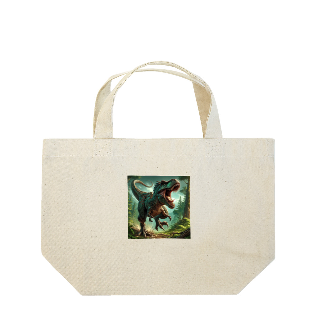 dinosaur_brothersのりあるティラノ② Lunch Tote Bag