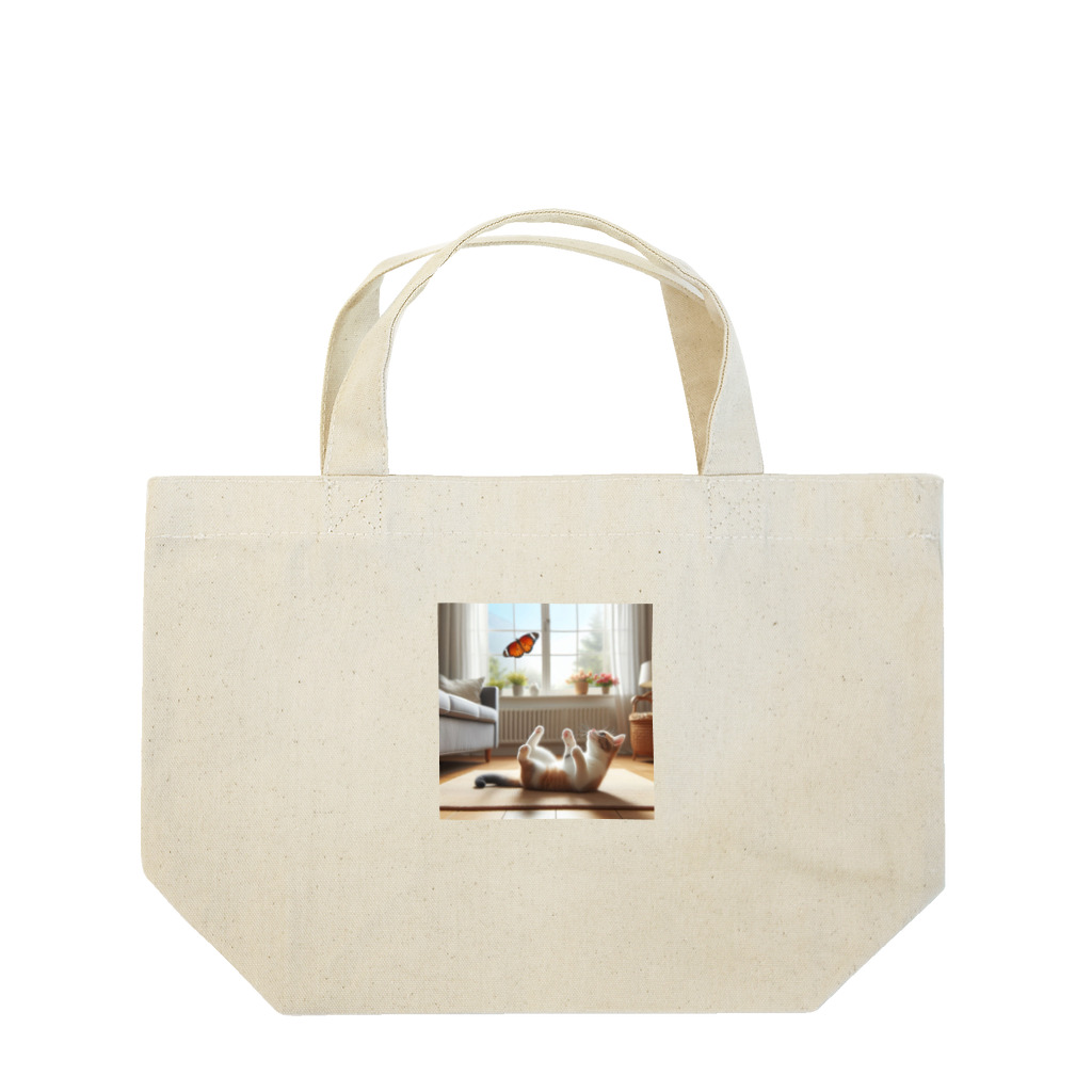 鈴木敏夫の猫もびっくりー Lunch Tote Bag