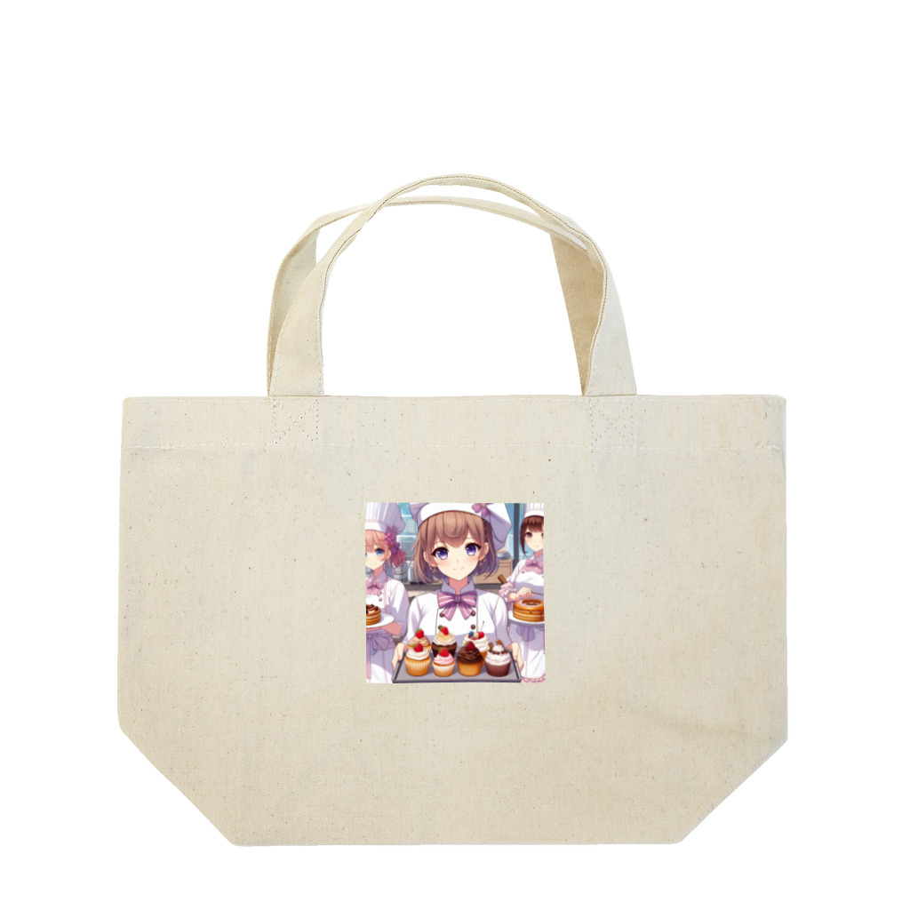 ironanoの【#いろなの】見習いパティシエ Lunch Tote Bag