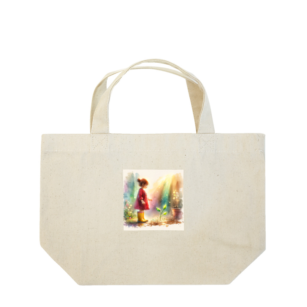 nonfictionの春を呼ぶ少女 Lunch Tote Bag