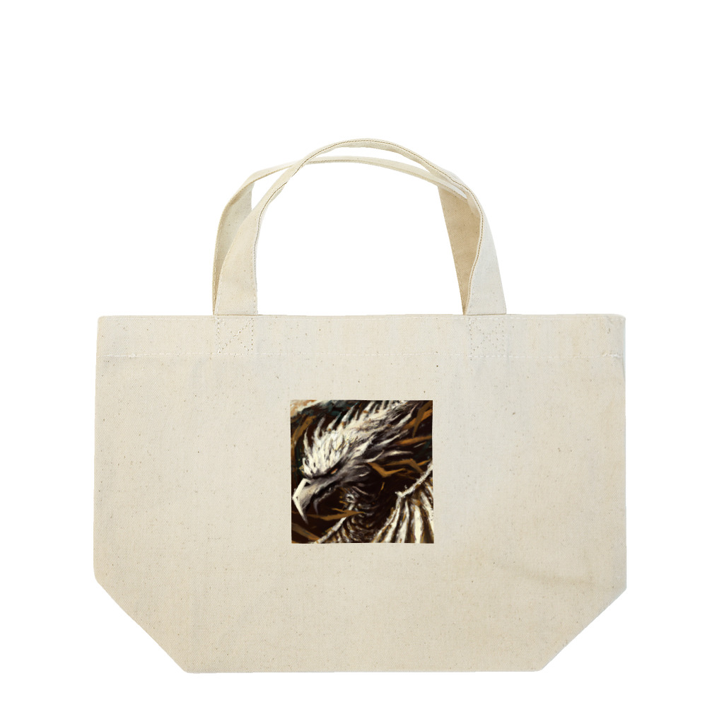 Y.Maeの大鷹 Lunch Tote Bag