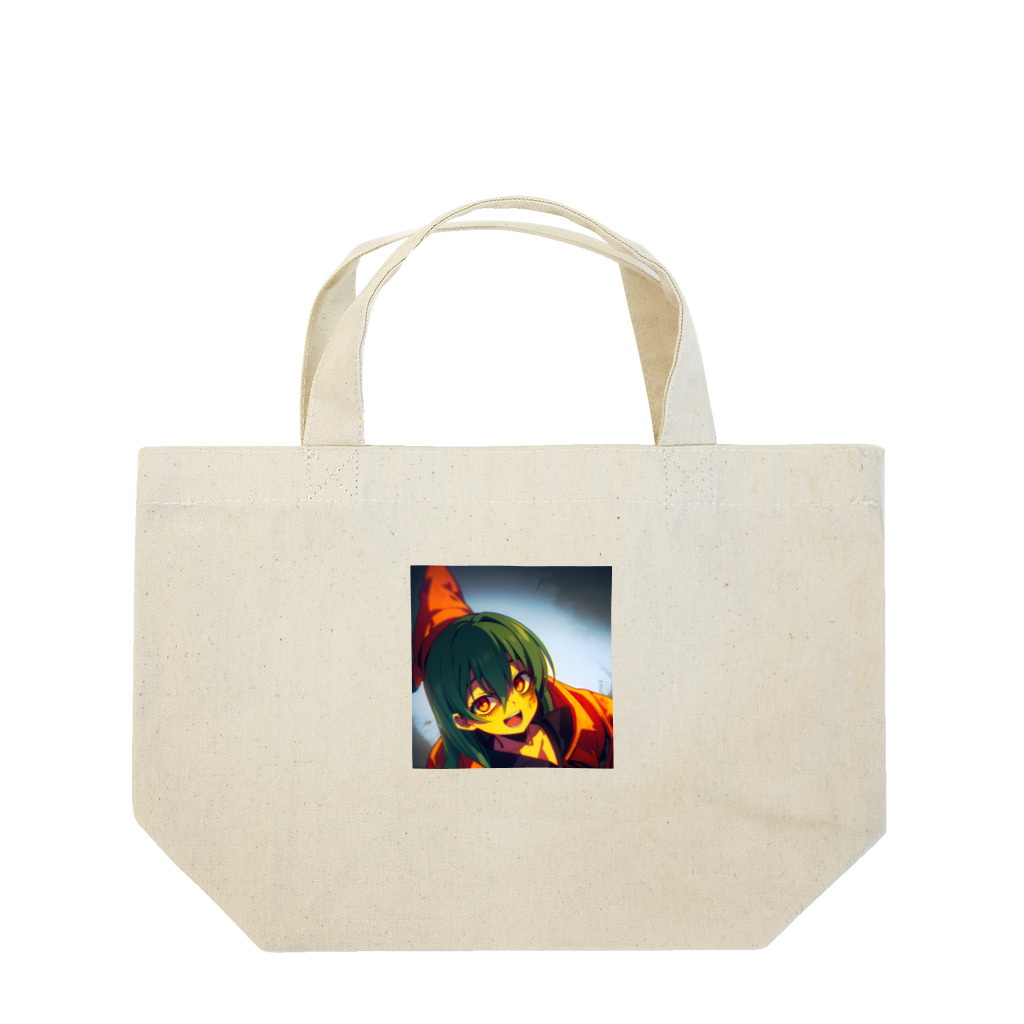 ほっこりアニメマートのゾンビィ～6 Lunch Tote Bag