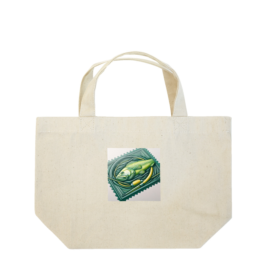Toro Rosso Shopの釣り好きなあなたにぴったりの商品です。 Lunch Tote Bag