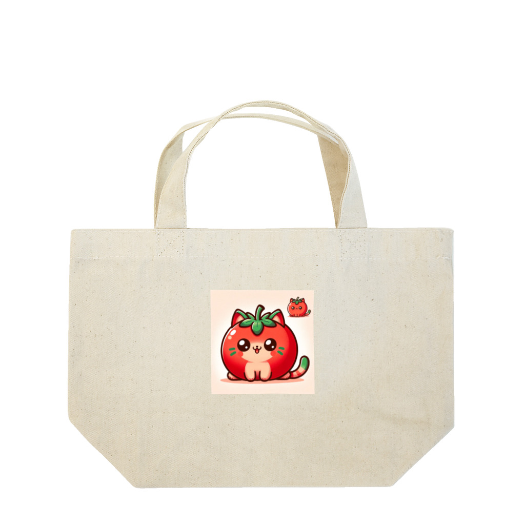 コウヘイのトマト猫 Lunch Tote Bag
