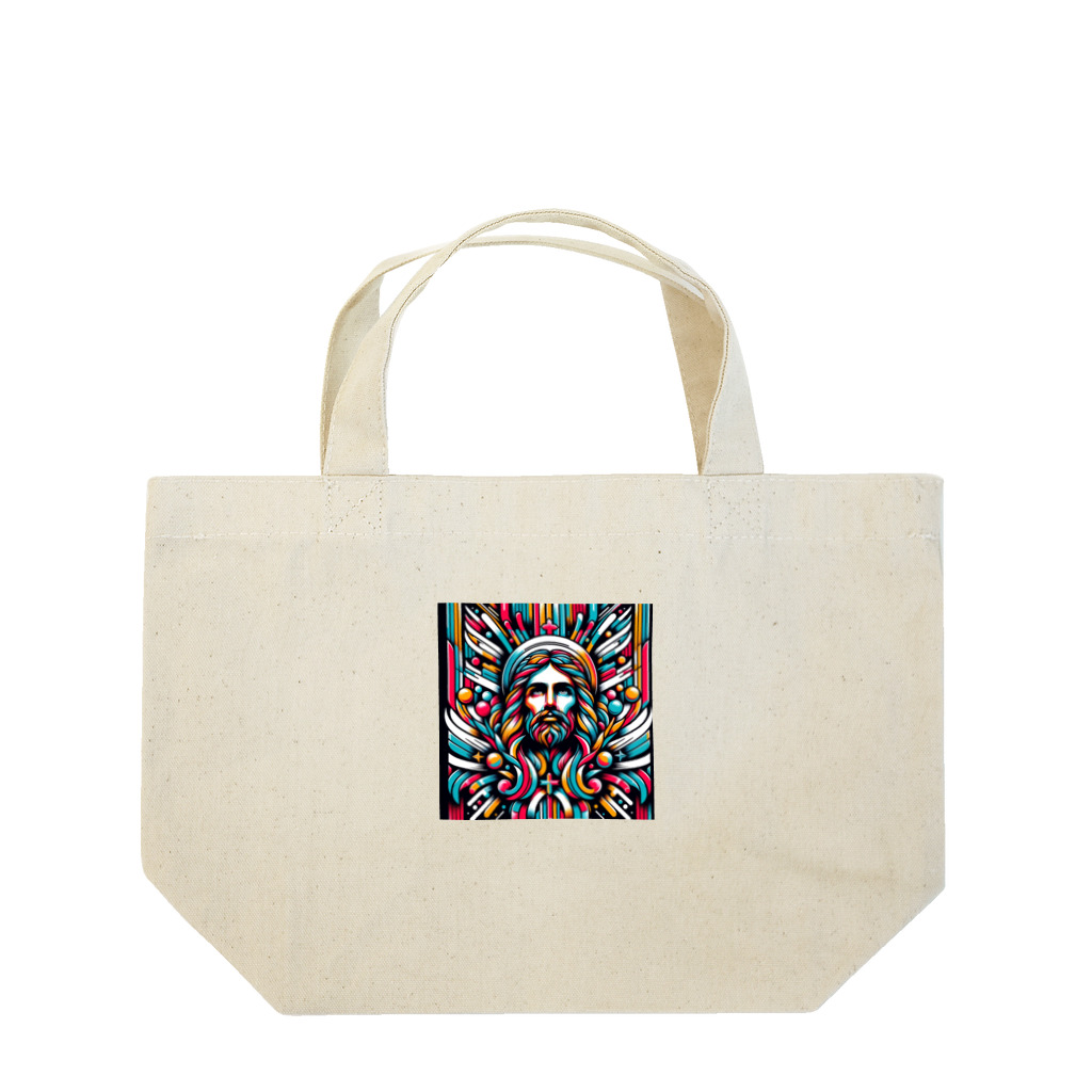 Kuris-DesignのThanks GOD,I'm alive. Lunch Tote Bag