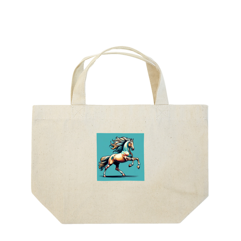 きりん𓃱の馬 Lunch Tote Bag