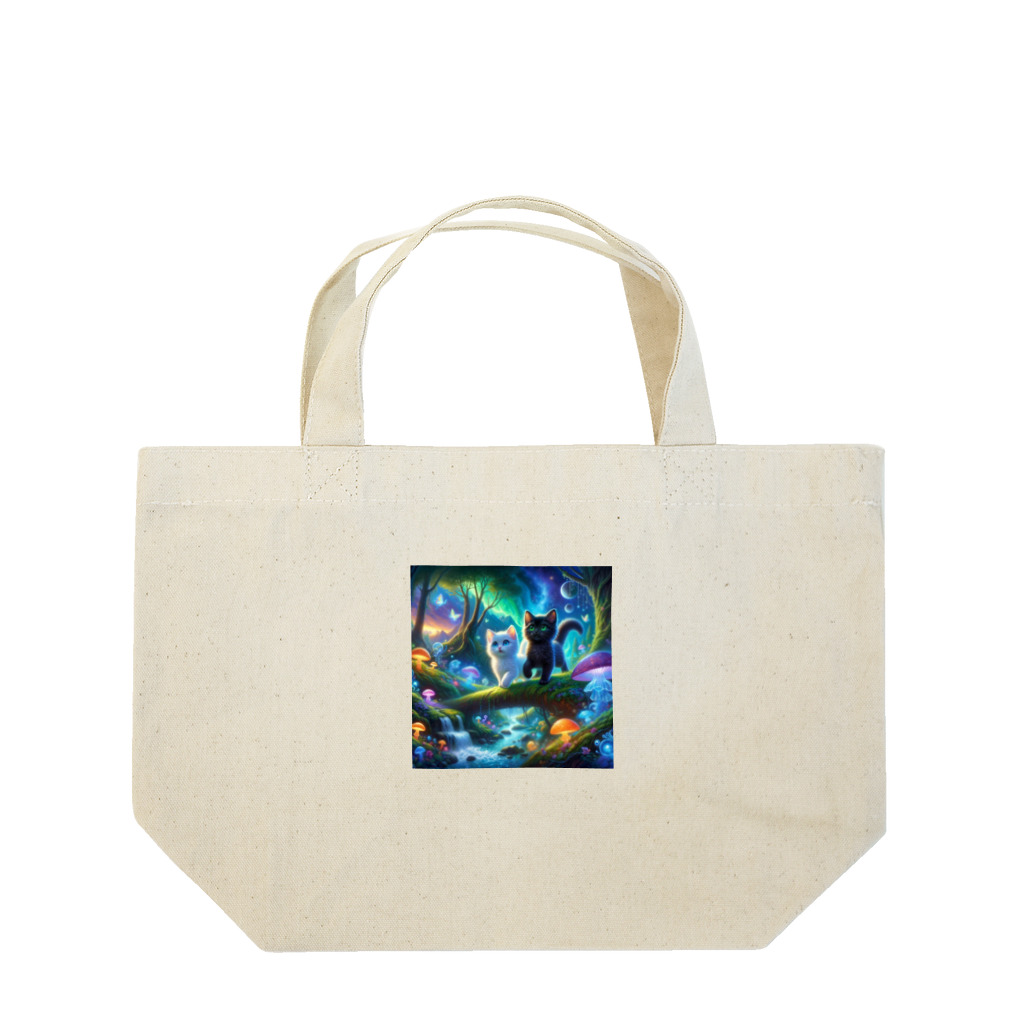 katohkouchiの魔法の探索：好奇心の旅 Lunch Tote Bag