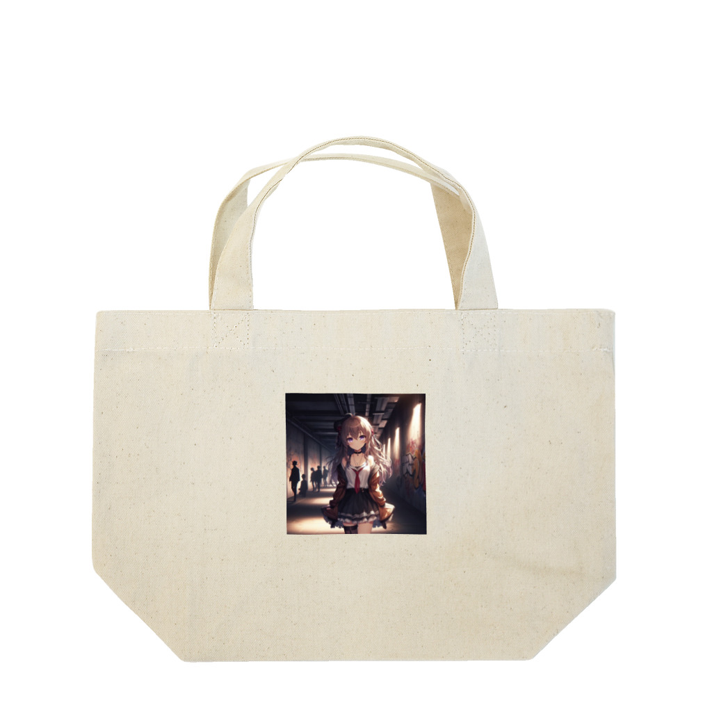 美少女アイテム専門店の美少女㊾ Lunch Tote Bag