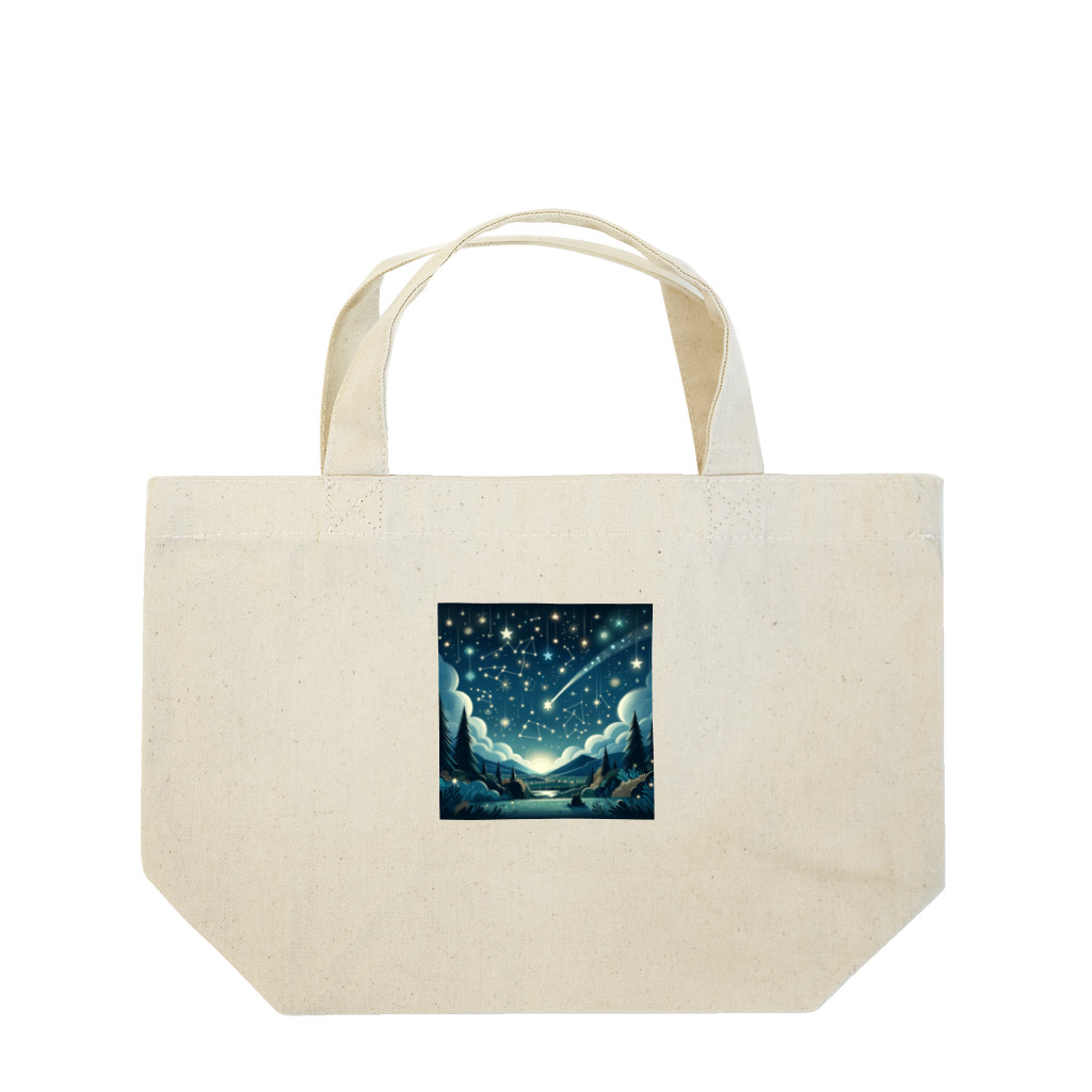 ほっこり絵音舎のほしのおともだち Lunch Tote Bag