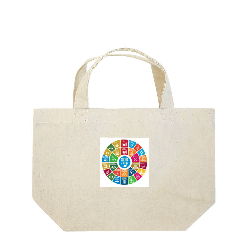 happiness_shopのSDGs（持続可能な開発目標） ランチトートバッグ