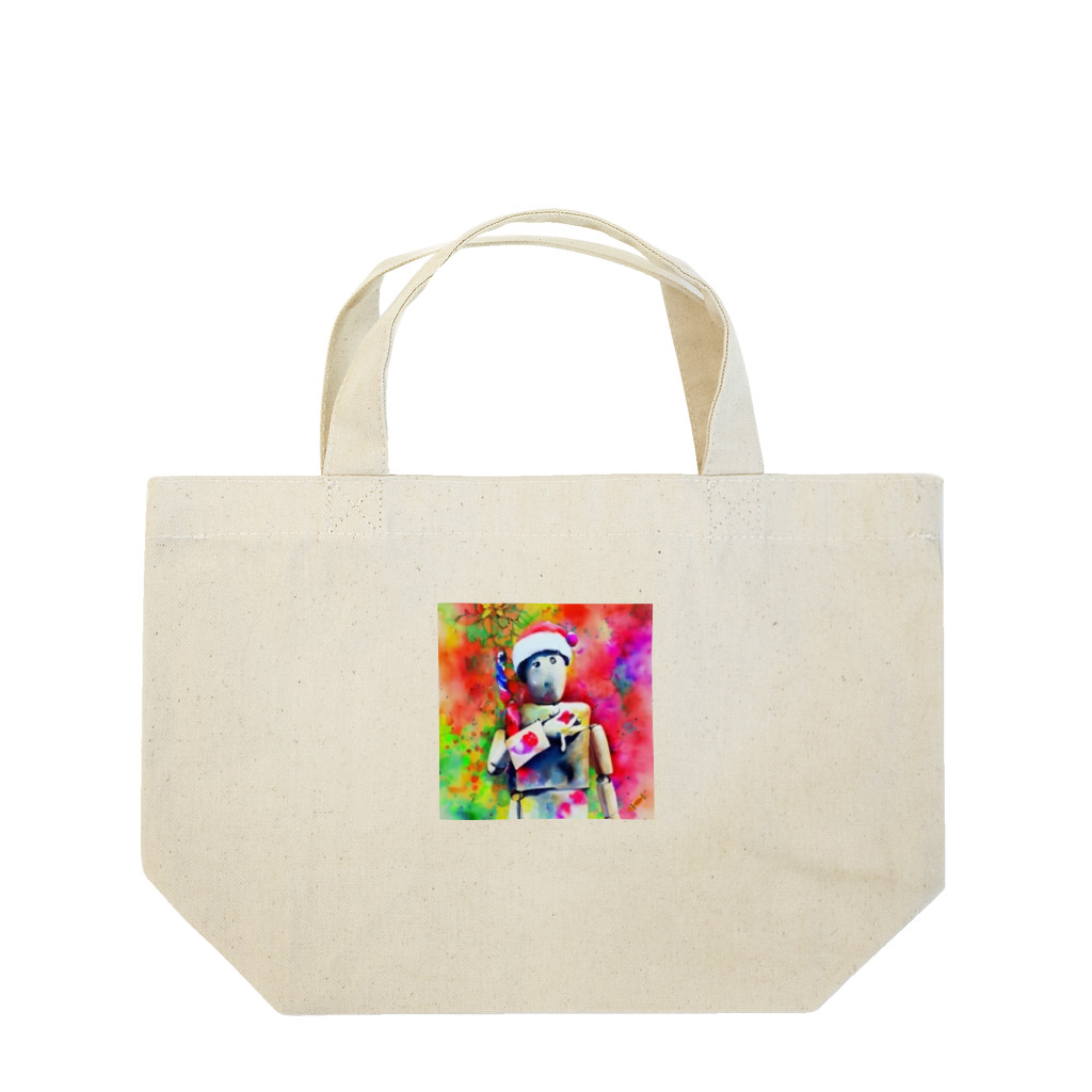 jiruchangのひとりぼっちのクリスマス Lunch Tote Bag