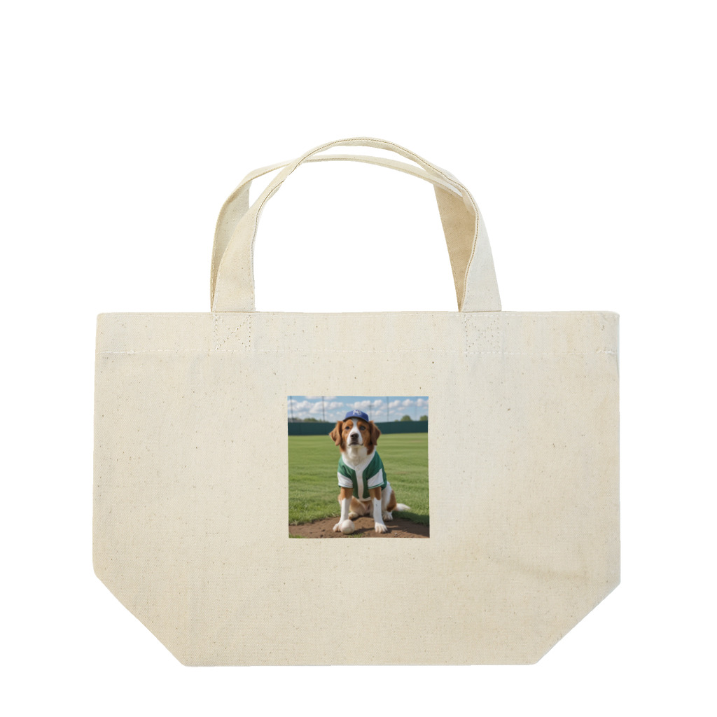 ぽめさくの犬野球 Lunch Tote Bag