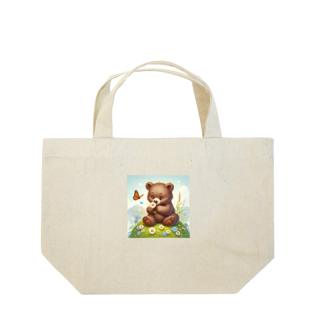 yoshimurayoshimura1のかわいい熊 Lunch Tote Bag