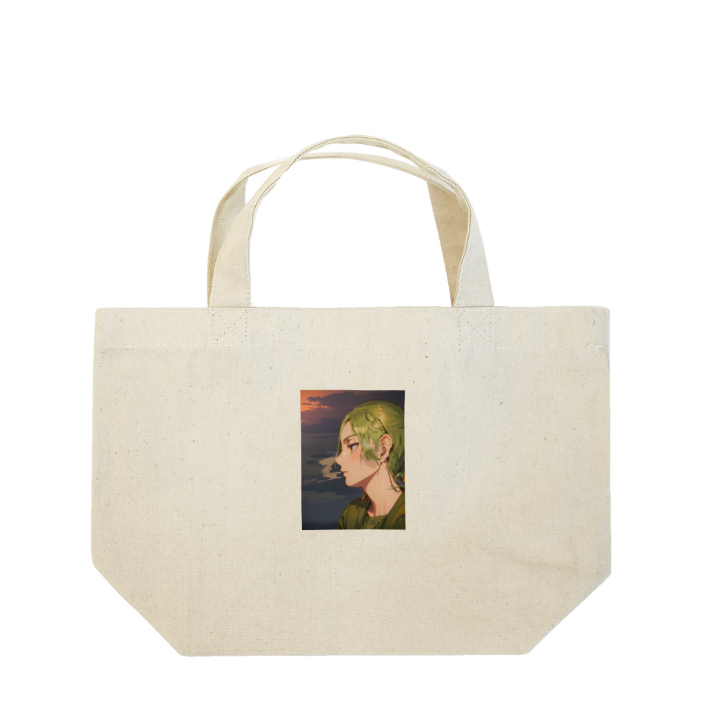 bigbamboofamilyのモデル　TOHIRO Lunch Tote Bag