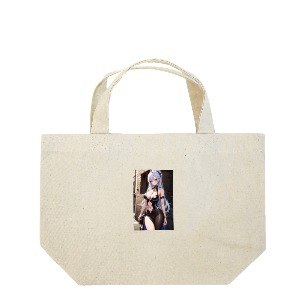 inoken_のロングヘアー Lunch Tote Bag