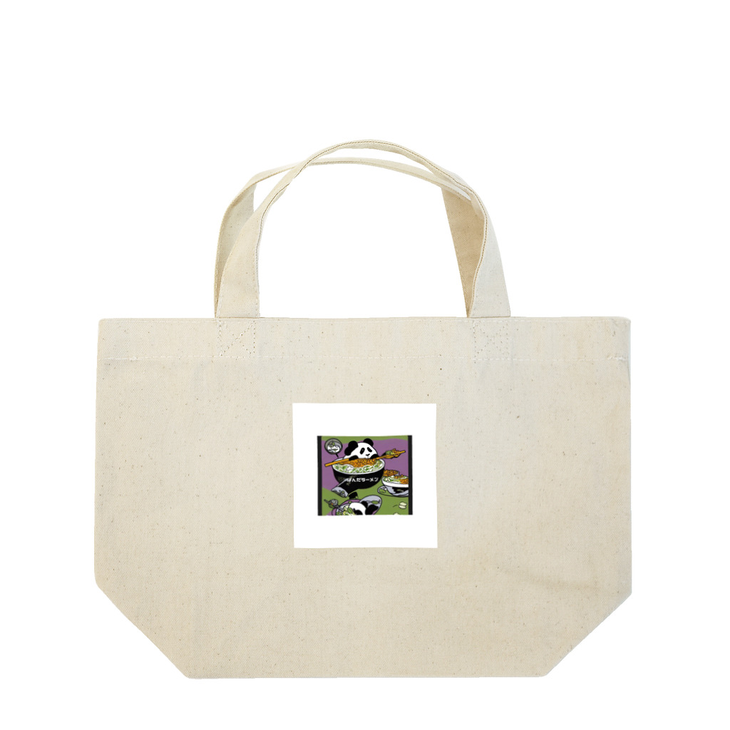 ルーム7Rのかわいい動物シリーズ　パンダ Lunch Tote Bag